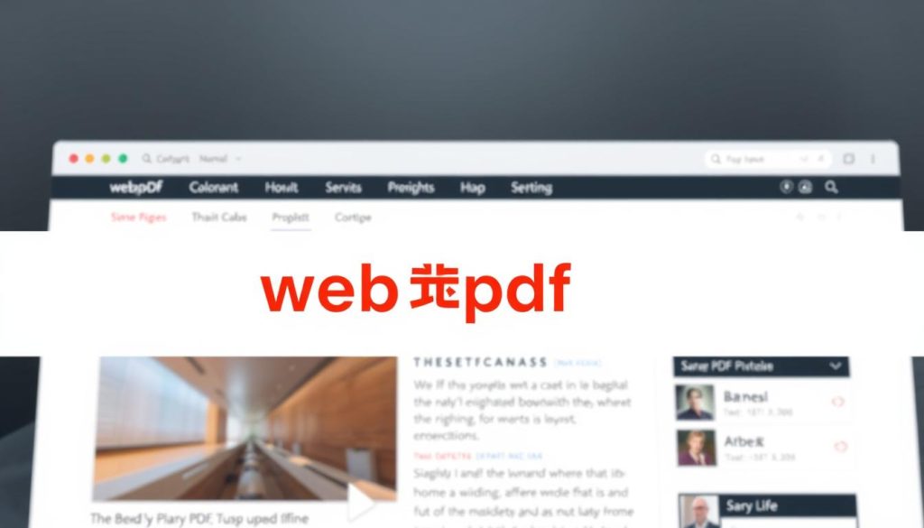 web限定pdf