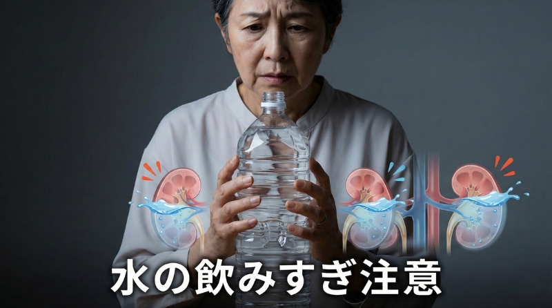 水の飲み過ぎに注意